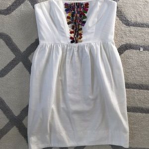 Shoshanna size 4 strapless dress